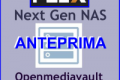 "ANTEPRIMA" NAS openmediavault su RASPBERRY Pi 3 B (+) Plus a 1,4 GHz