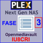 PLEX ” FASE 3 ” NAS openmediavault su RASPBERRY Pi 3 B (+) Plus a 1,4 GHz